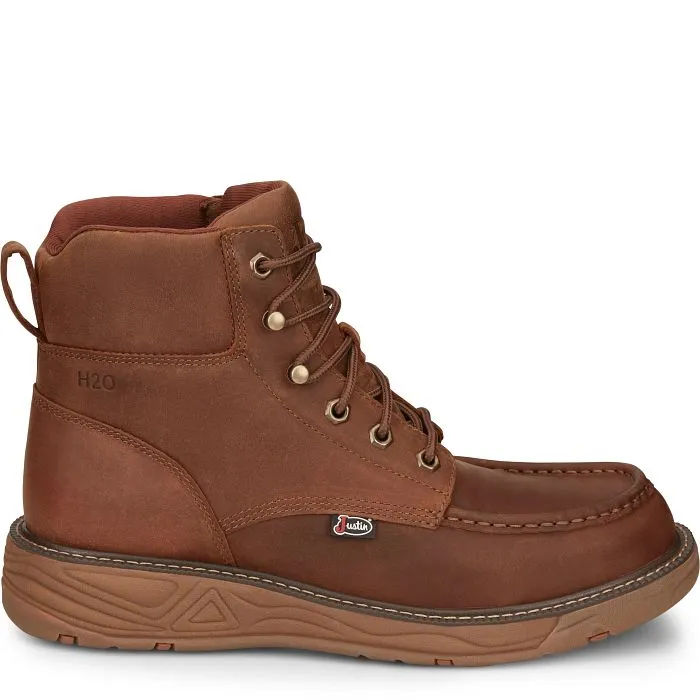 mom style Chic Style Justin Mens Rush Lace up WorkBoots Style SE470