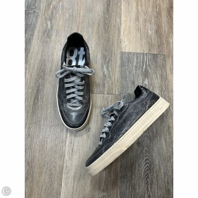 Rubberized Finish Shoes Sneakers By P448 In Black, Size: 8.5