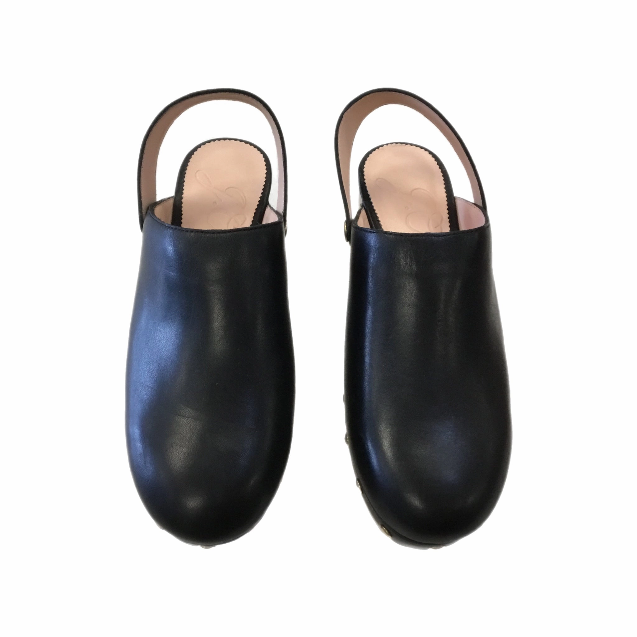 Stable base Minimal Heels Shoes Heels Block By J. Crew In Black, Size: 10