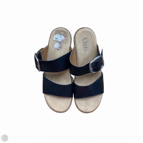 Shoes Heels Block By White Mountain In Black & Brown, Size: 8.5 Chic Boots Glamorous Heels