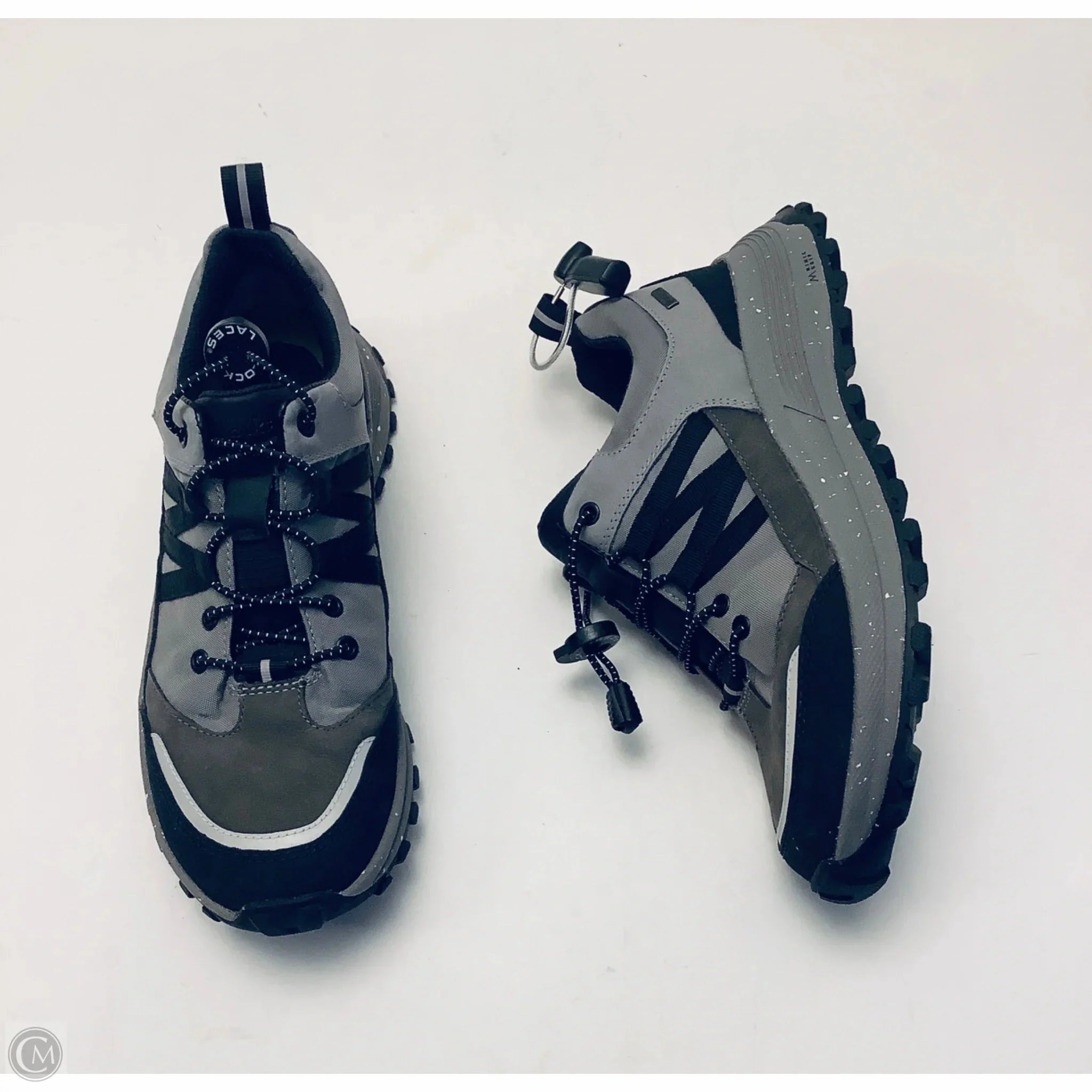 Shoes Sneakers By Clarks In Grey, Size: 9 Speed-Friendly Perimeter Cushioning