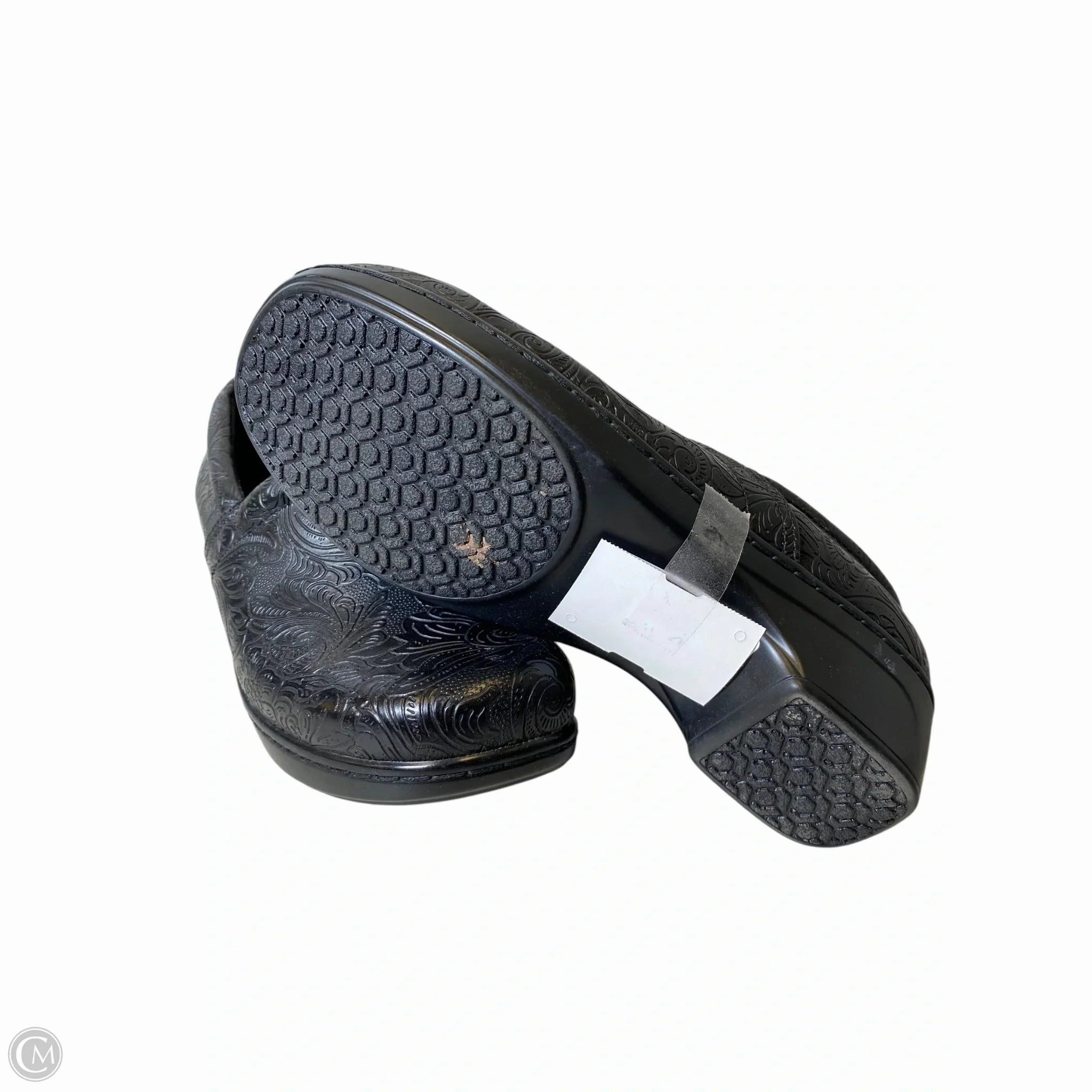 Comfy Pumps Adjustable Heel Sandals Shoes Heels Block By Yuu Collection In Black, Size: 9