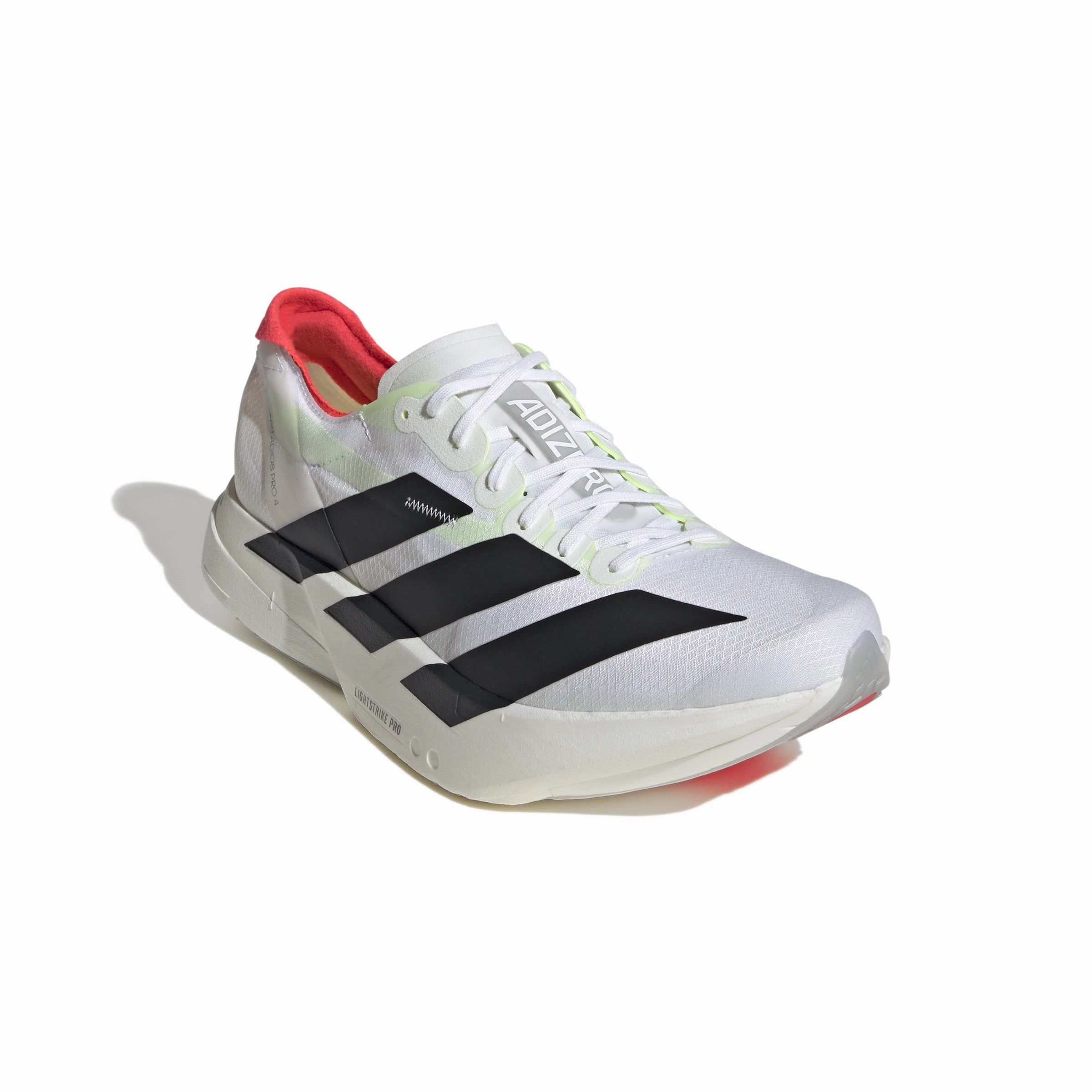 running with knee braces pre - molded - fit shoes Adidas Mens Adizero Adios Pro 4 Shoes