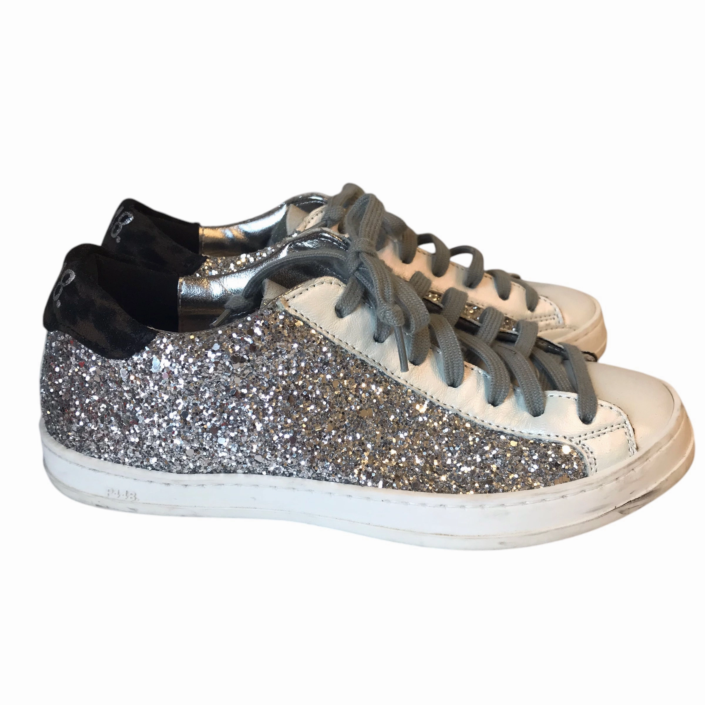 Recovery time Shoes Sneakers By P448 In Silver, Size:6