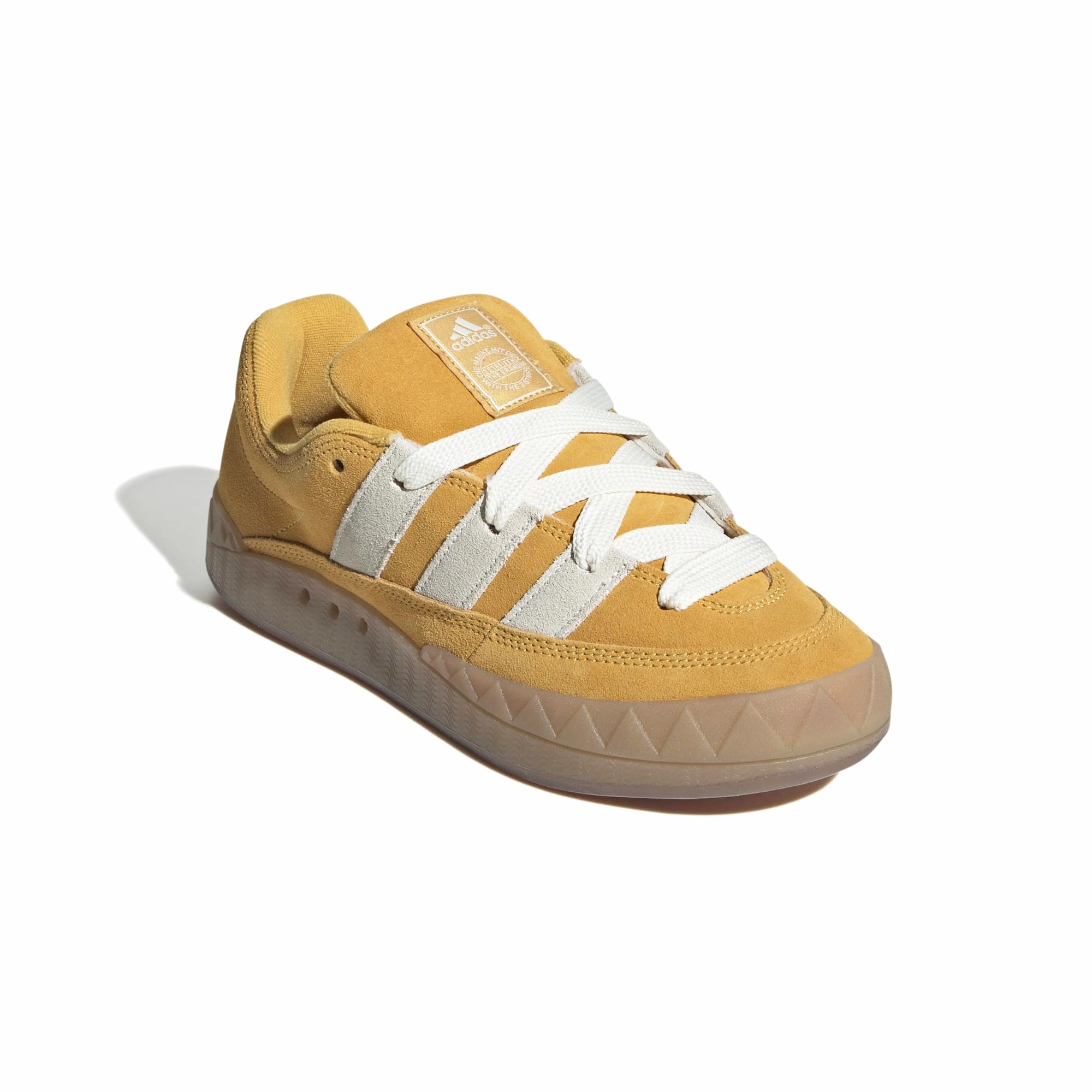 Adidas Mens Adimatic Shoes 'Preloved Yellow' bright - colored shoes