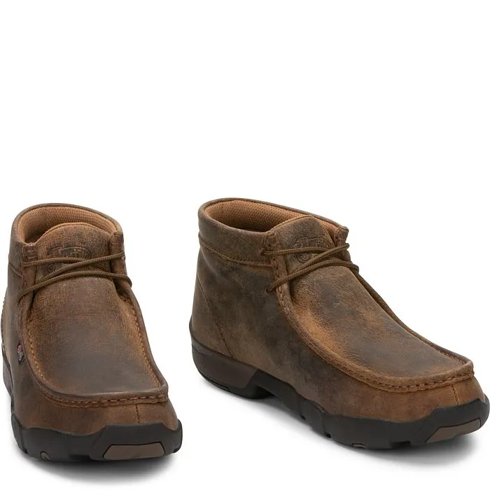 Justin Mens Cappie Light Duty Work Boots Style 232 Work Function