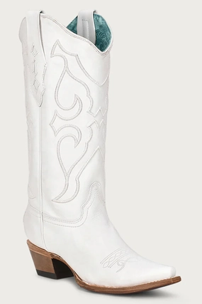 CORRAL LADIES EMBROIDERED TALL SNIP TOE WESTERN BOOTS STYLE Z5046 Ready For Adventure
