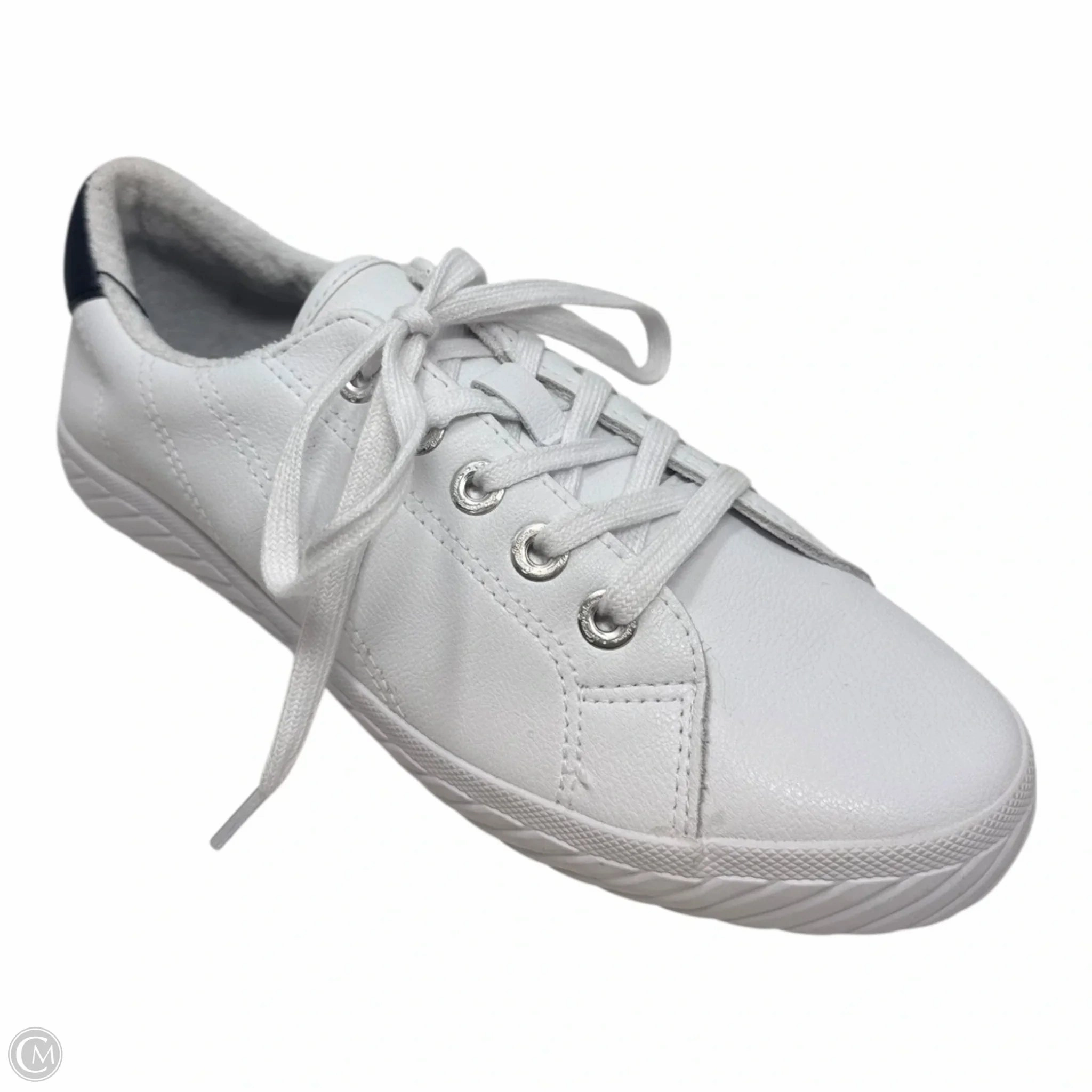 Compact Comfort Ultimate Wear Leather Shoes Sneakers By Tommy Bahama In White, Size: 8