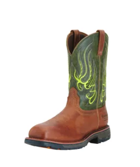 Heavy Duty Comfort Ariat Men's Western Workhog Mesteno WP CT Work Boots Style 10015400