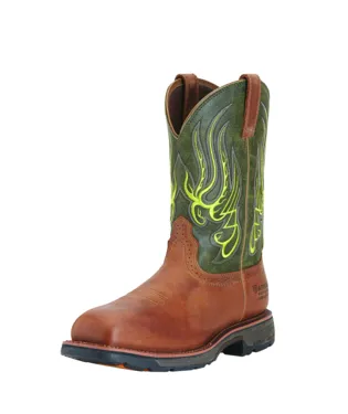 Heavy Duty Comfort Ariat Men's Western Workhog Mesteno WP CT Work Boots Style 10015400