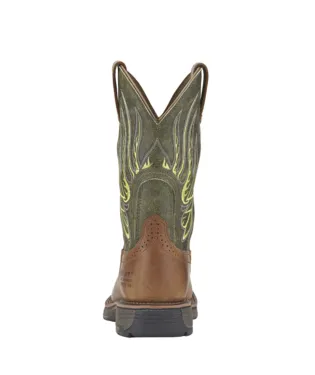 Ariat Men's Western Workhog Mesteno WP CT Work Boots Style 10015400 Reliable Footwear Anti Bacterial