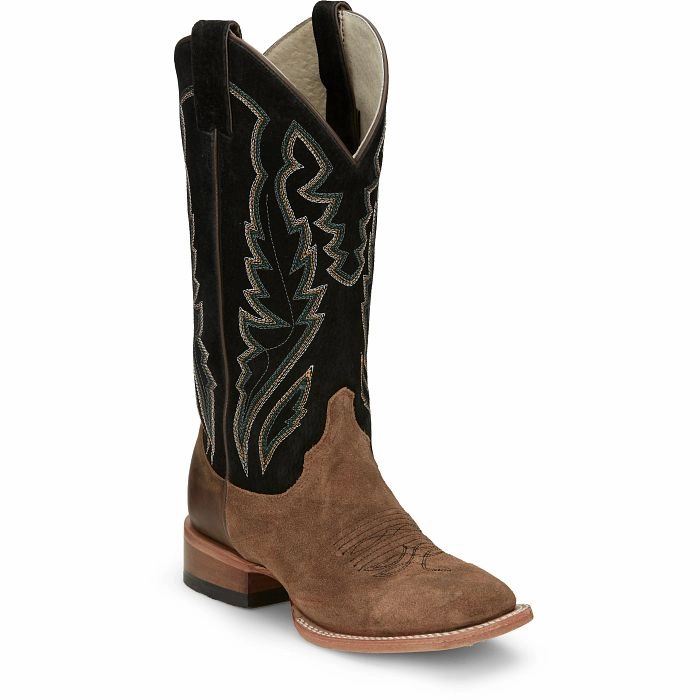 Comfort Buckles JUSTIN LADIES PALISADE PUNCHY WESTERN BOOTS STYLE JP2605