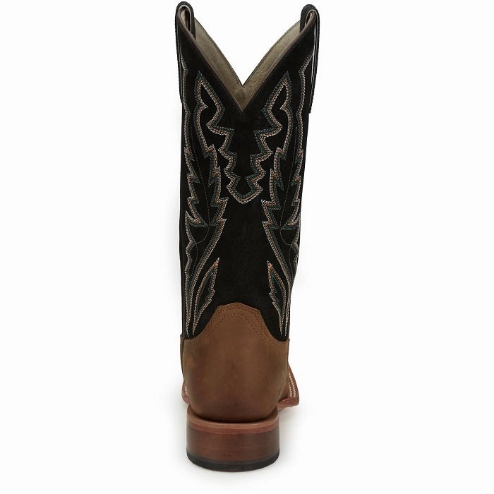 Running JUSTIN LADIES PALISADE PUNCHY WESTERN BOOTS STYLE JP2605