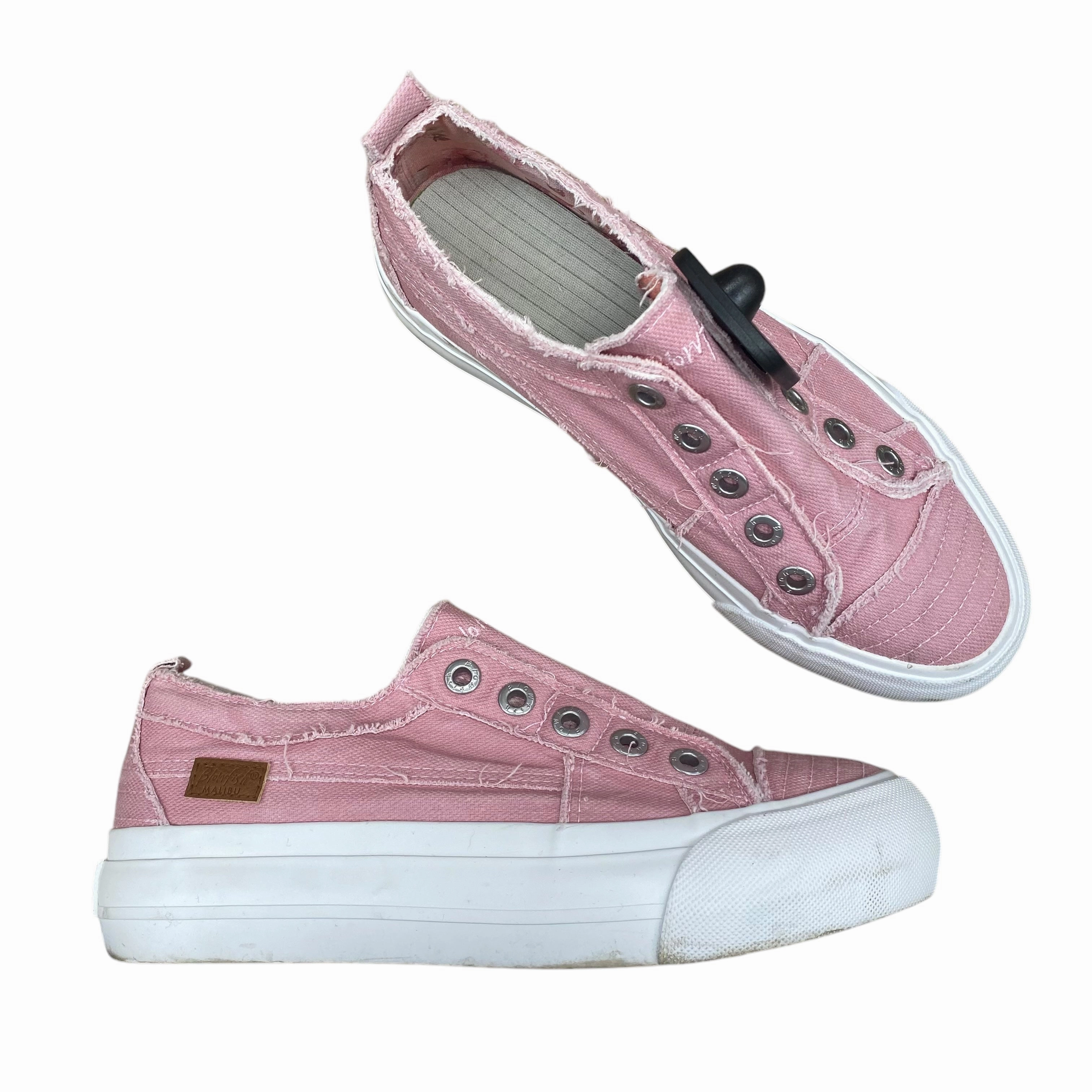 Shoes Sneakers By Blowfish In Pink & White, Size:7.5 Style Match High Rebound Foam