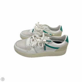 Shoes Sneakers By Clothes Mentor In Green & White, Size: 11 Stitch Down Technique Walking Focus