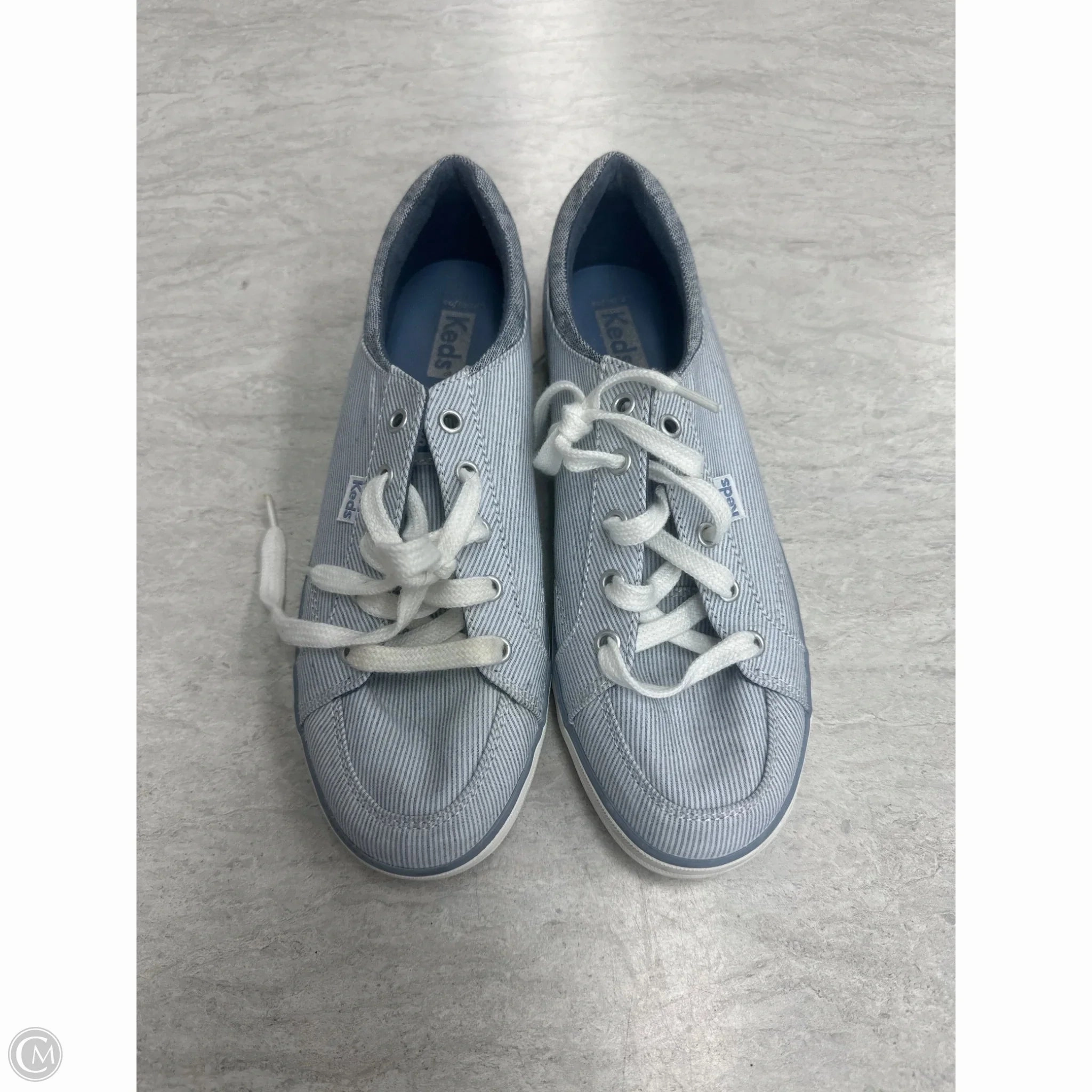 Shoes Sneakers By Keds In Blue, Size: 7 Comfort Style Orthotic friendly