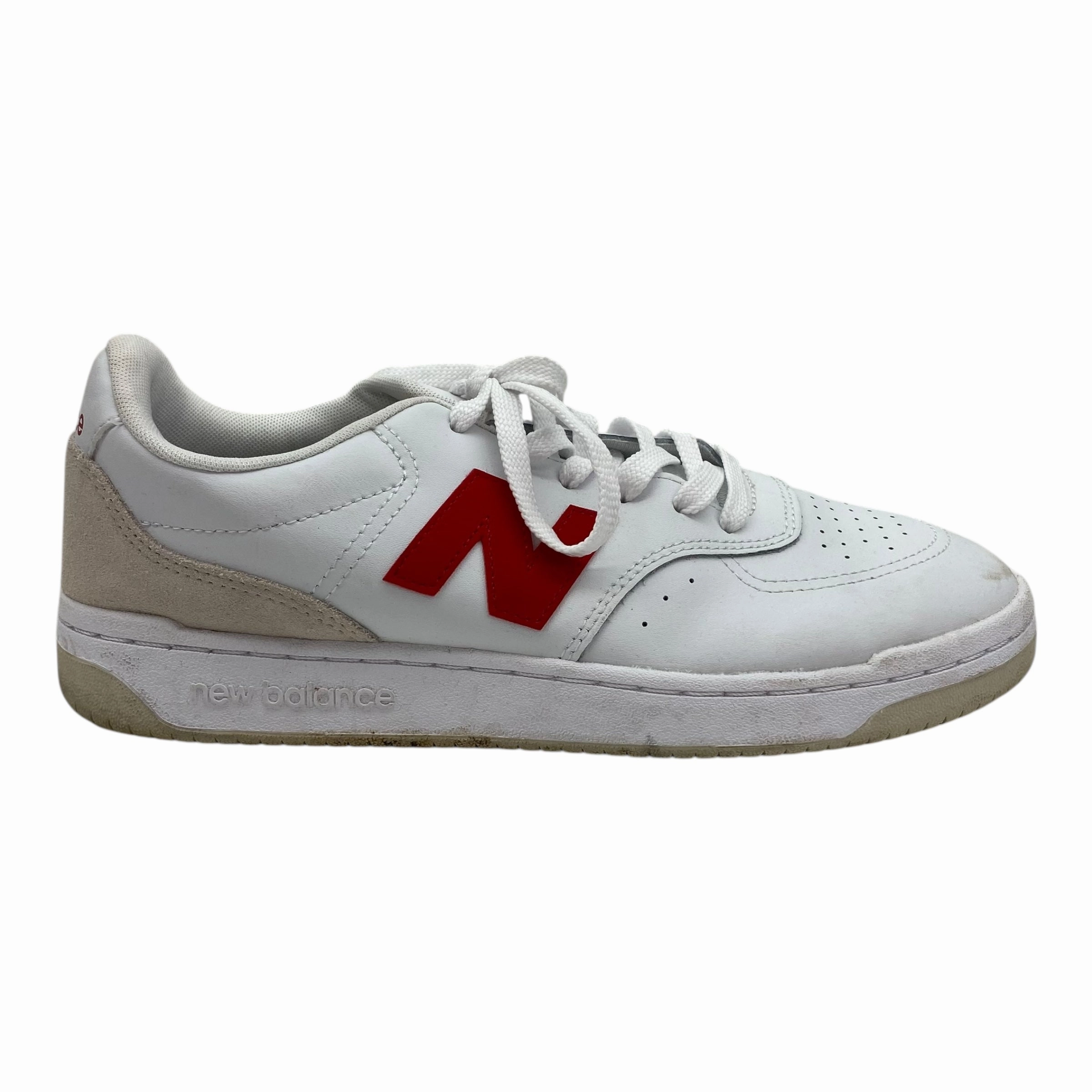 Stable platform Anti slip surface Shoes Sneakers By New Balance In Red & White, Size:11.5