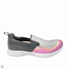 Day Long Wear Eco Friendly Fabric Shoes Sneakers By Vionic In Grey & Pink, Size: 7.5