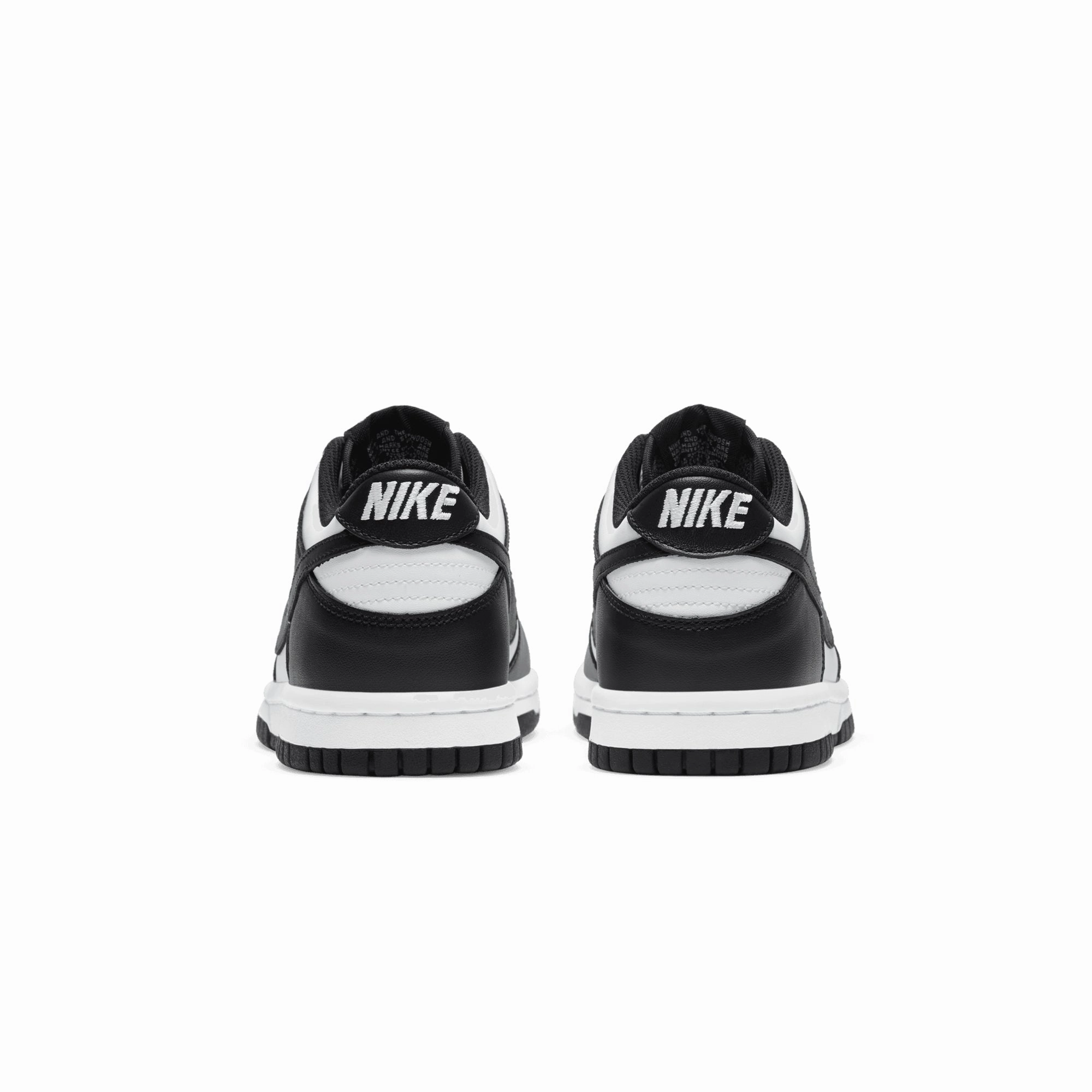 Nike Kids Dunk Low Panda Shoes Quality craftsmanship Traction Sole