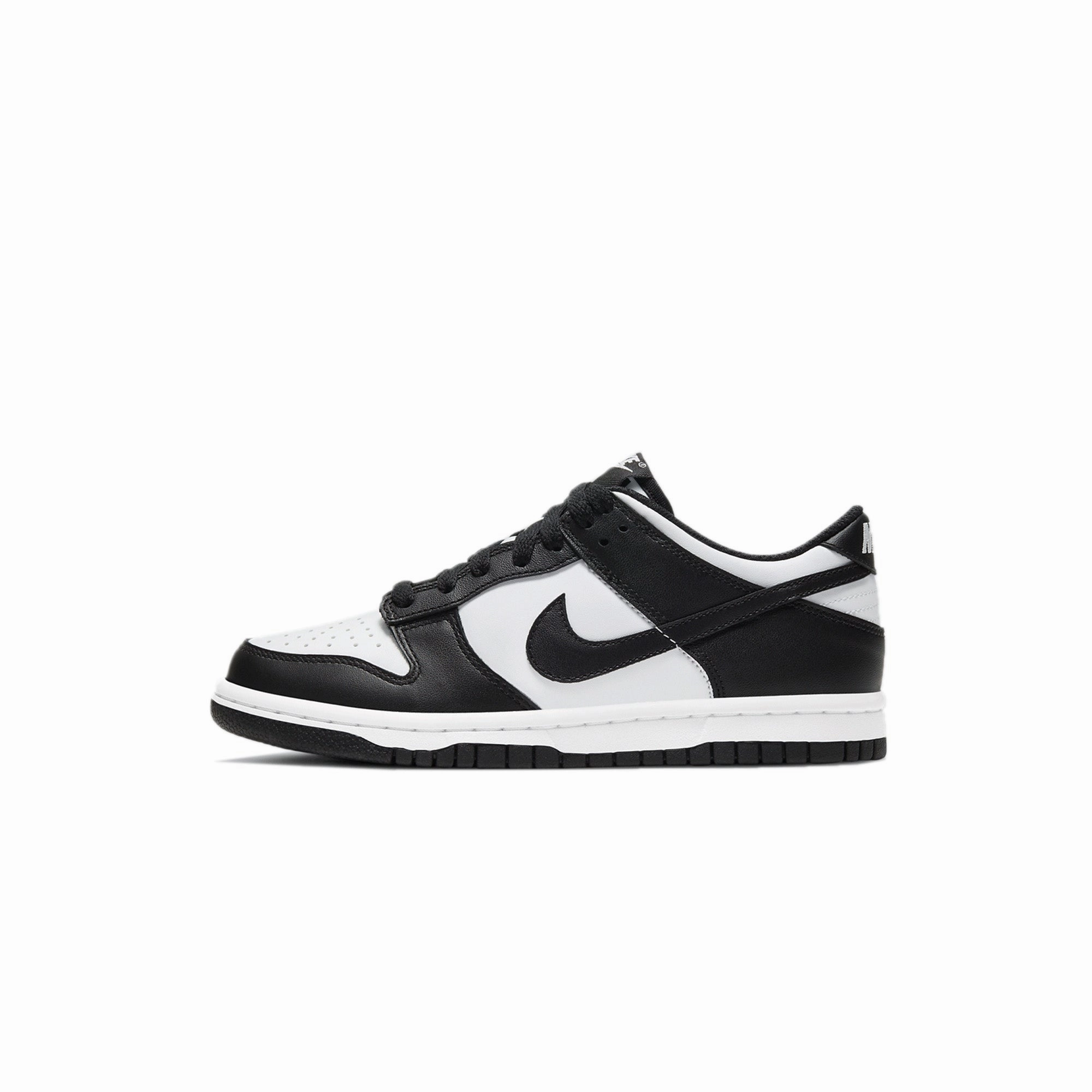 Nike Kids Dunk Low Panda Shoes running in dry conditions