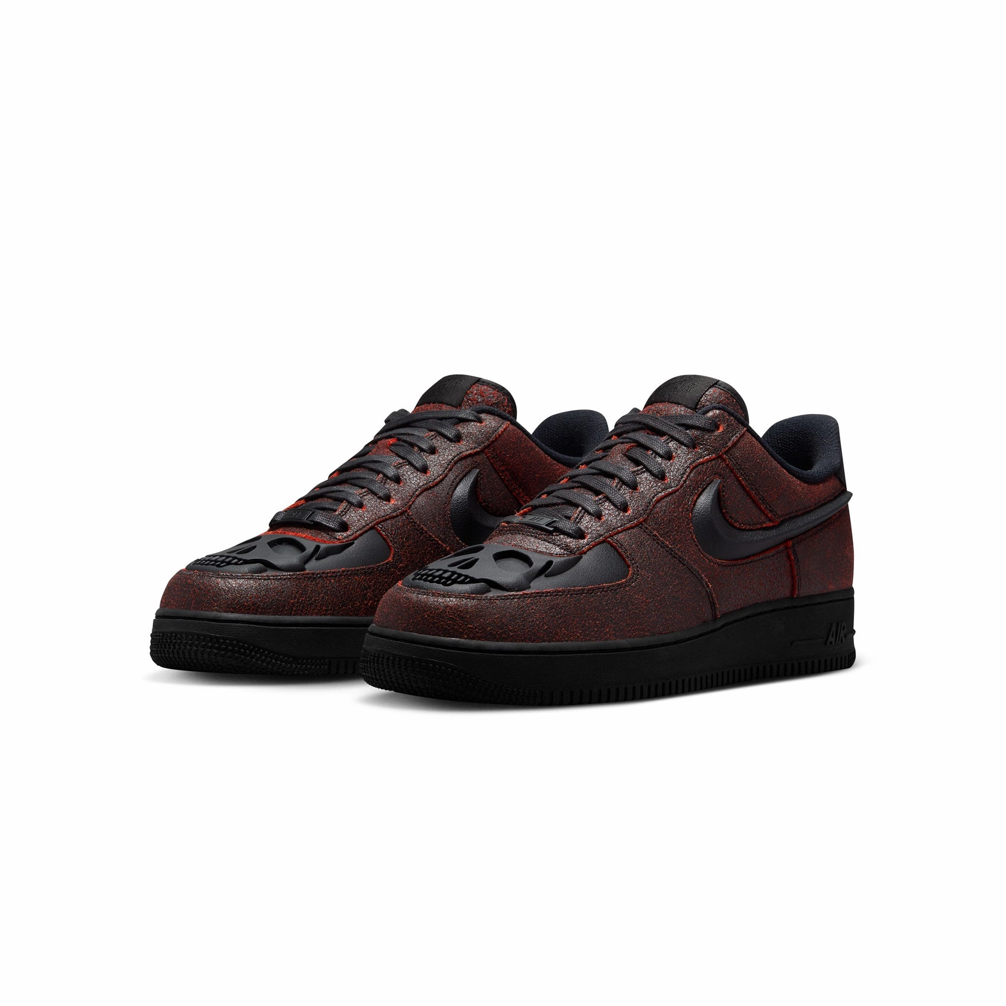 Nike Mens Air Force 1 Retro QS "Halloween" Shoes Cushioned - tongue narrow - width shoe choice