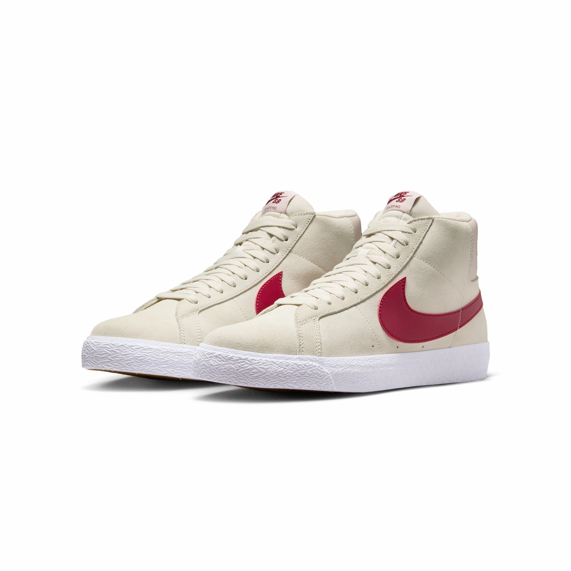 Nike SB Mens Zoom Blazer Mid Shoes running with a heart rate monitor