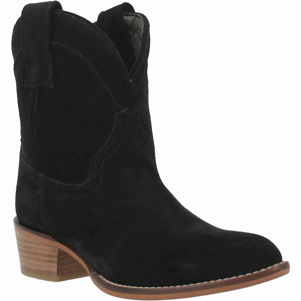 All Day Wear DINGO TUMBLEWEED LEATHER BOOTIE STYLE DI561BK