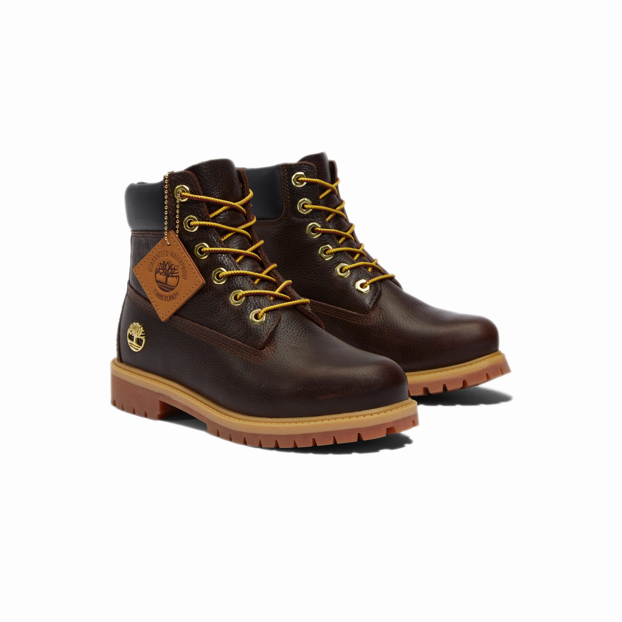 Timberland Kids Premium 6 Inch Lace Up Waterproof Boot Effortless Wear Trendy Protection