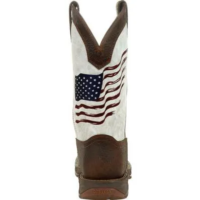 DURANGO REBEL DISTRESSED FLAG EMBROIDERY WESTERN BOOT STYLE DDB0312 Fashion Guy