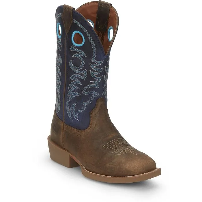 Terrain Tested Justin Mens Muley Western Boots Style SE7611