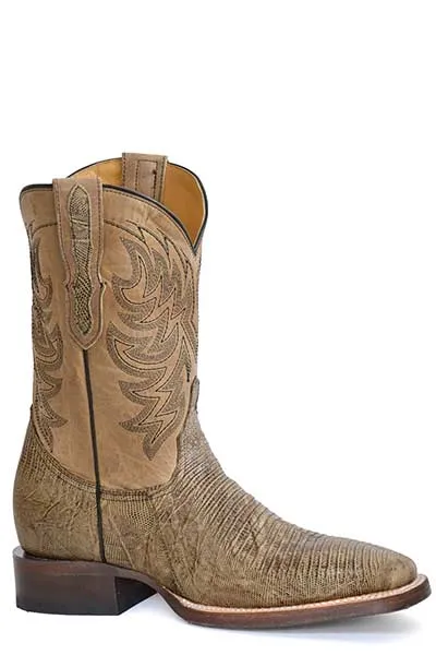 Stetson Mens Saurian Teju Boots Style 12-020-8818-4044 Subtle design Daily Essentials