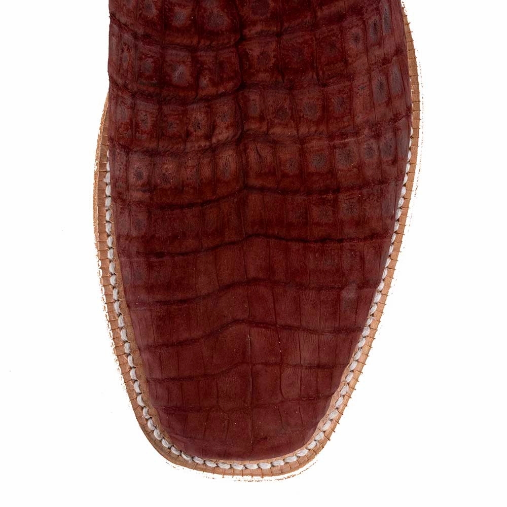 R. Watson Nubuck Rhubarb Caiman Men's Boots Transitional Season Anti blister