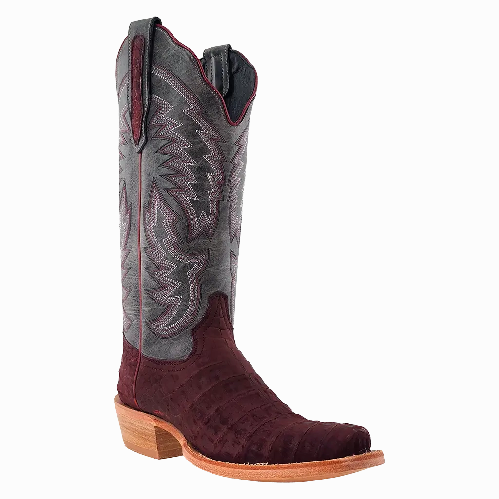 Breathable Remote Hiking Durable Design R. Watson Nubuck Rhubarb Caiman Men's Boots