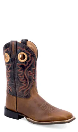 Inner Glow Breathable Design Old West Mens Square Toe Boots BSM1914