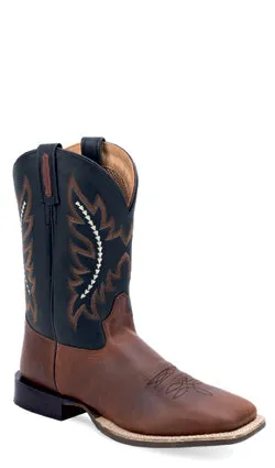 Grippy Outsole River Crossing Old West Mens Square Toe Boots BSM1915