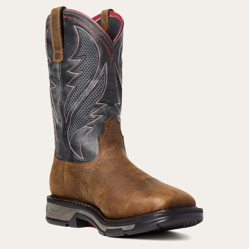 Natural Fit Nightclub Ariat WorkHog XT Ventek Waterproof Work Boot Style 10035984