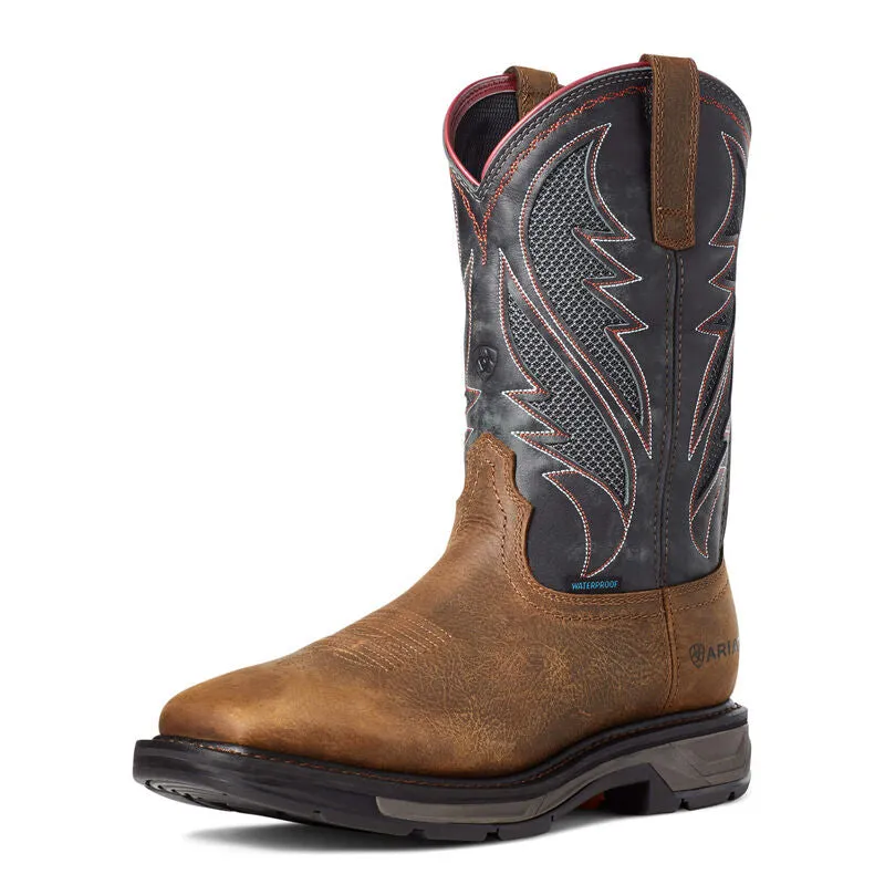 Ariat WorkHog XT Ventek Waterproof Work Boot Style 10035984 Slip Free Walking