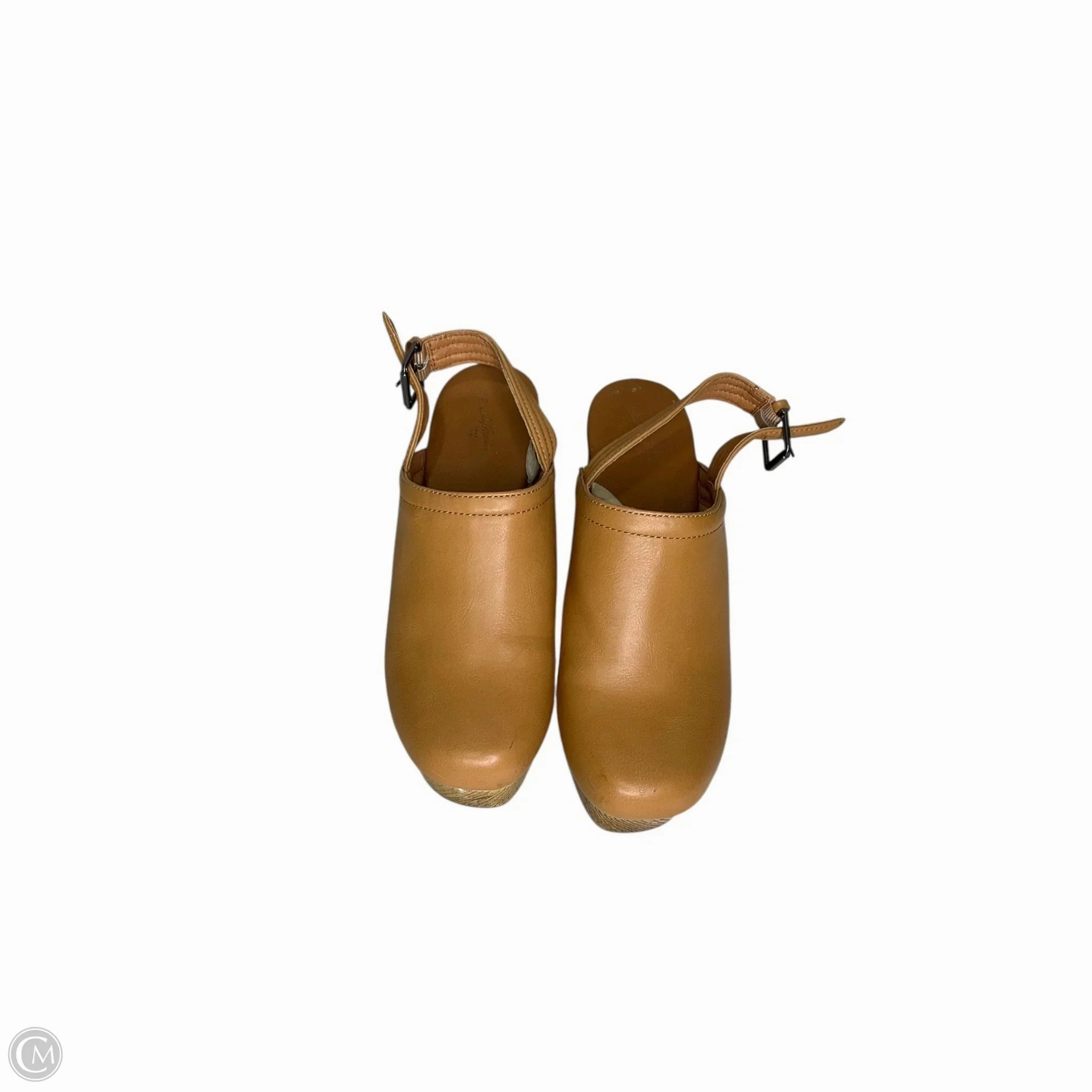 Shoes Heels Block By Universal Thread In Brown, Size: 7.5 Non Slip