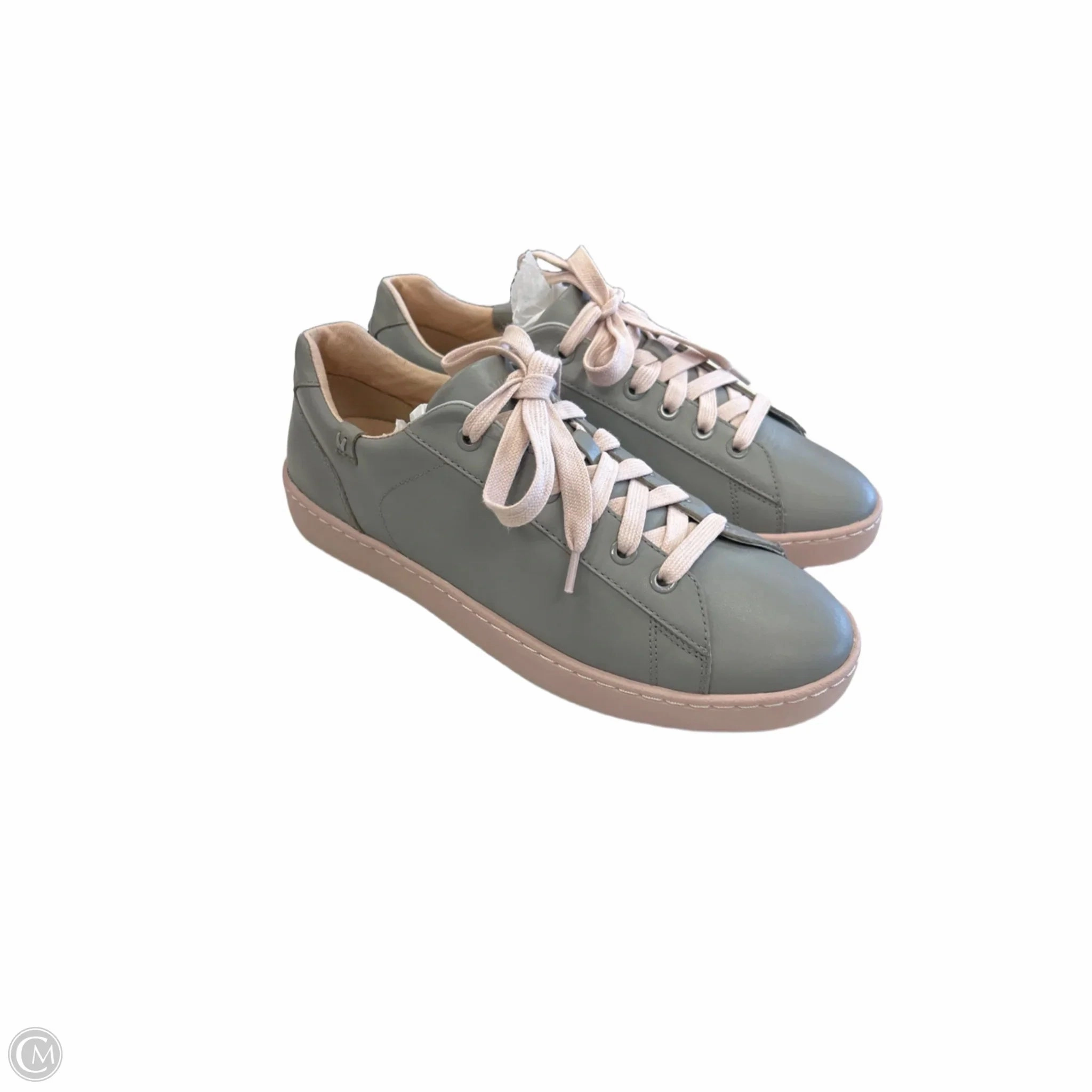 Shoes Sneakers By Vionic In Grey & Pink, Size: 9.5 Glam silhouette Hyper Compression Midsole