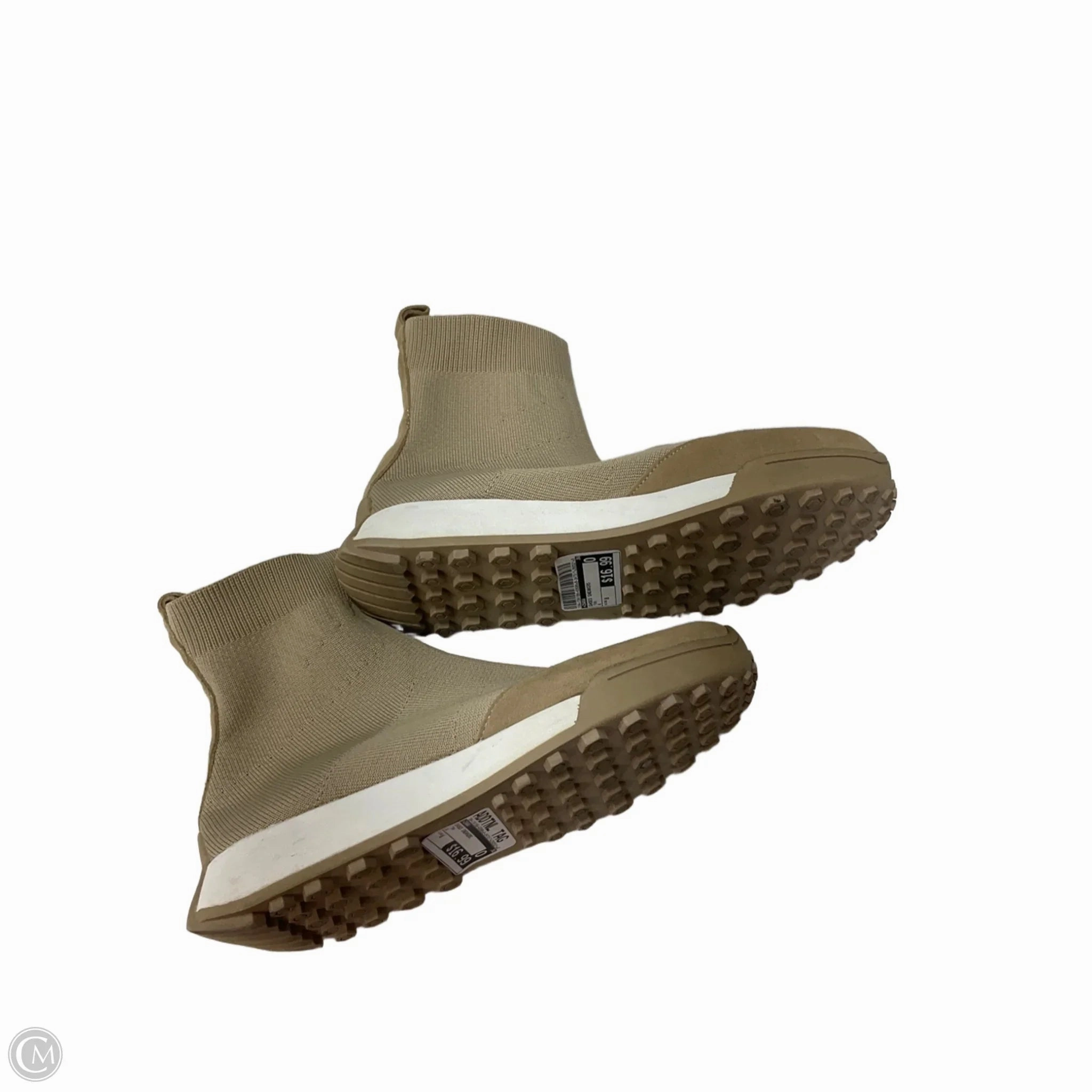 Work Ready Shoes Sneakers By Zara In Tan, Size: 8