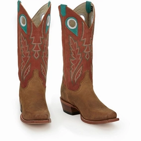 Slip Resistant Backcountry Camper Protective Design JUSTIN LADIES LORENA PUNCHY WESTERN BOOTS STYLE JP2604