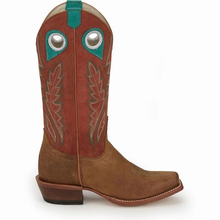 Multi Use JUSTIN LADIES LORENA PUNCHY WESTERN BOOTS STYLE JP2604