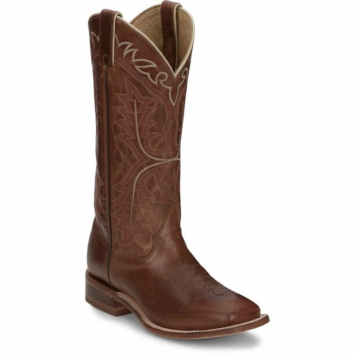 JUSTIN LADIES STELLA WESTERN BOOTS STYLE CJ2622 Comfort Lining Adventure Seeker High-traction