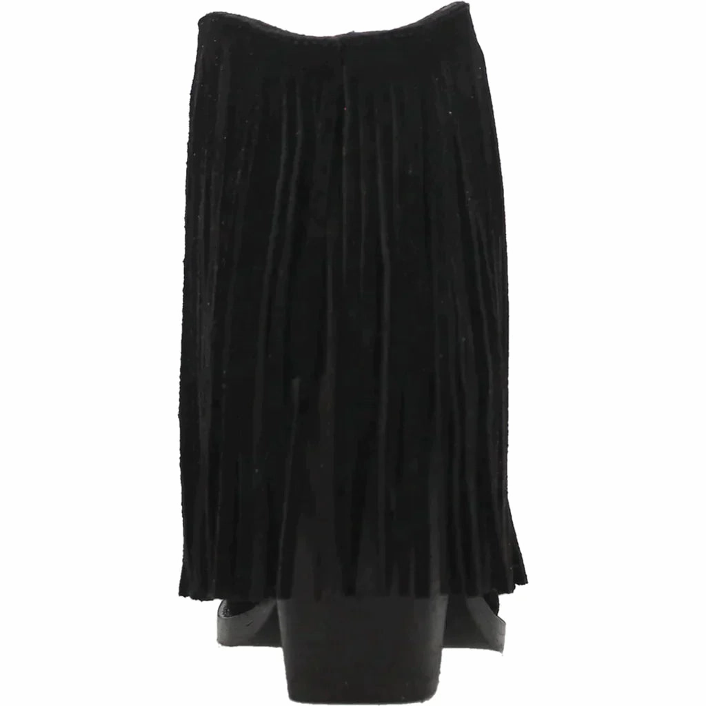 DINGO TANGLES LEATHER BOOTIE STYLE DI908BK Anti Odor Daily Walks Anti Odor Stylish Explorer