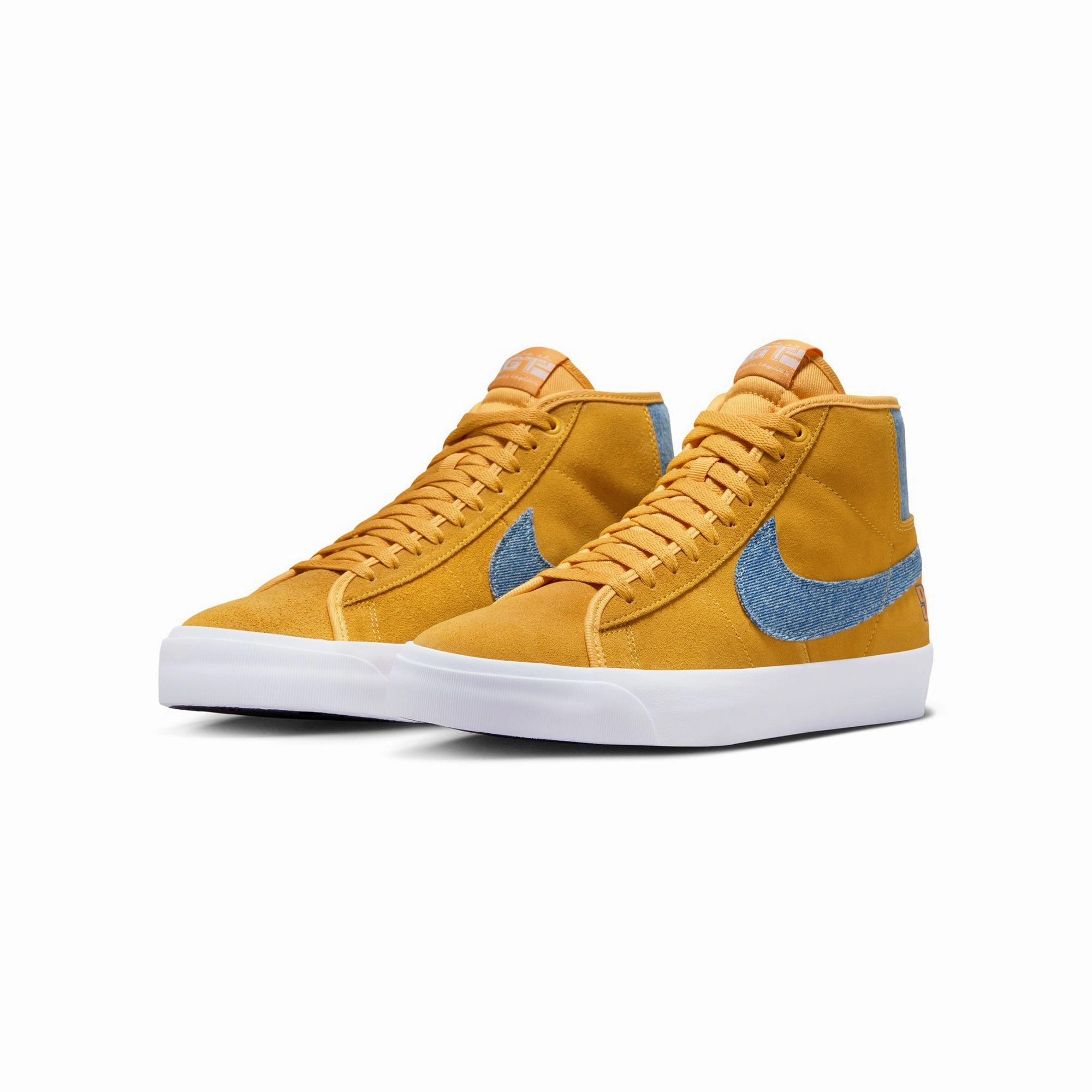 Nike SB Mens Zoom Blazer Mid Pro GT Shoes breathable mesh shoe aspect aesthetic - design