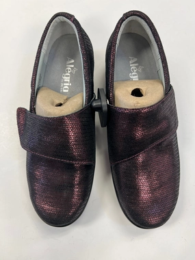 Lace Free Fastenings Pink Shoes Sneakers Alegria, Size 10