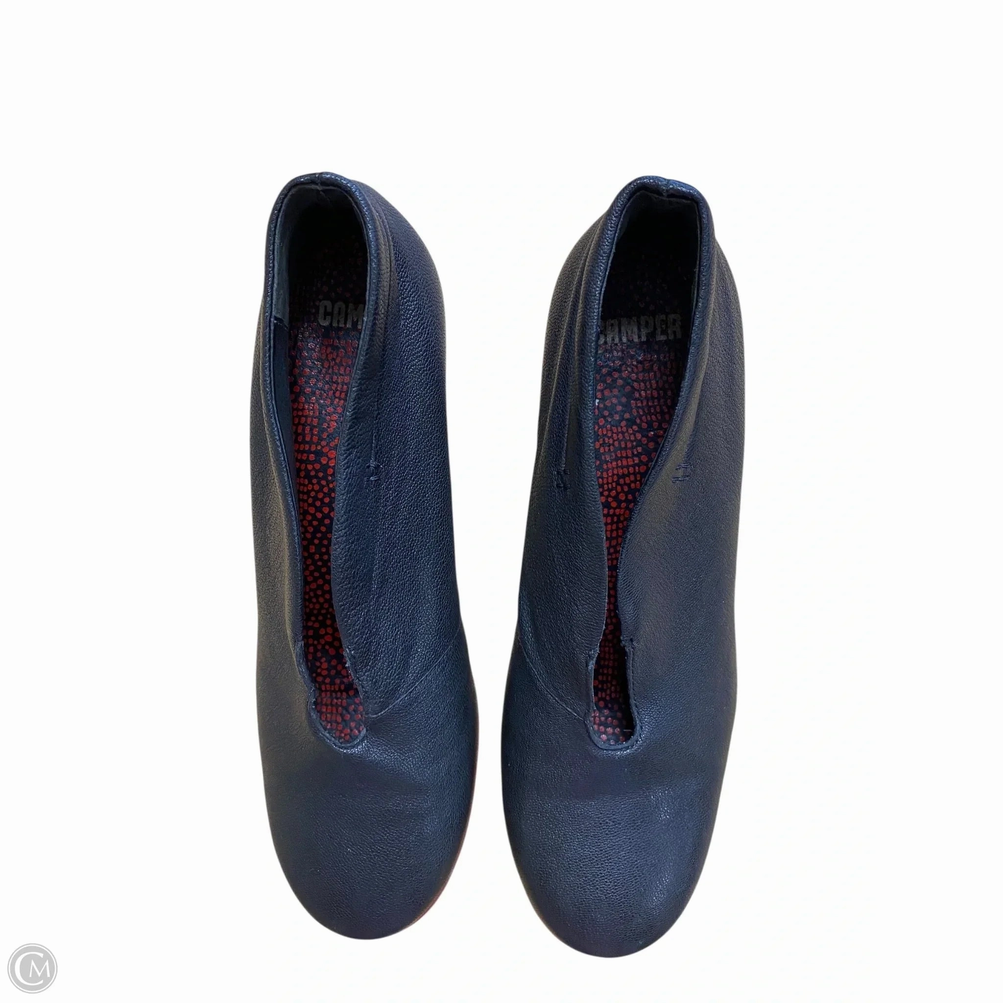 Shoes Heels Block By Clothes Mentor In Black, Size: 7.5 Closed Toe Glam Heels for Night Out