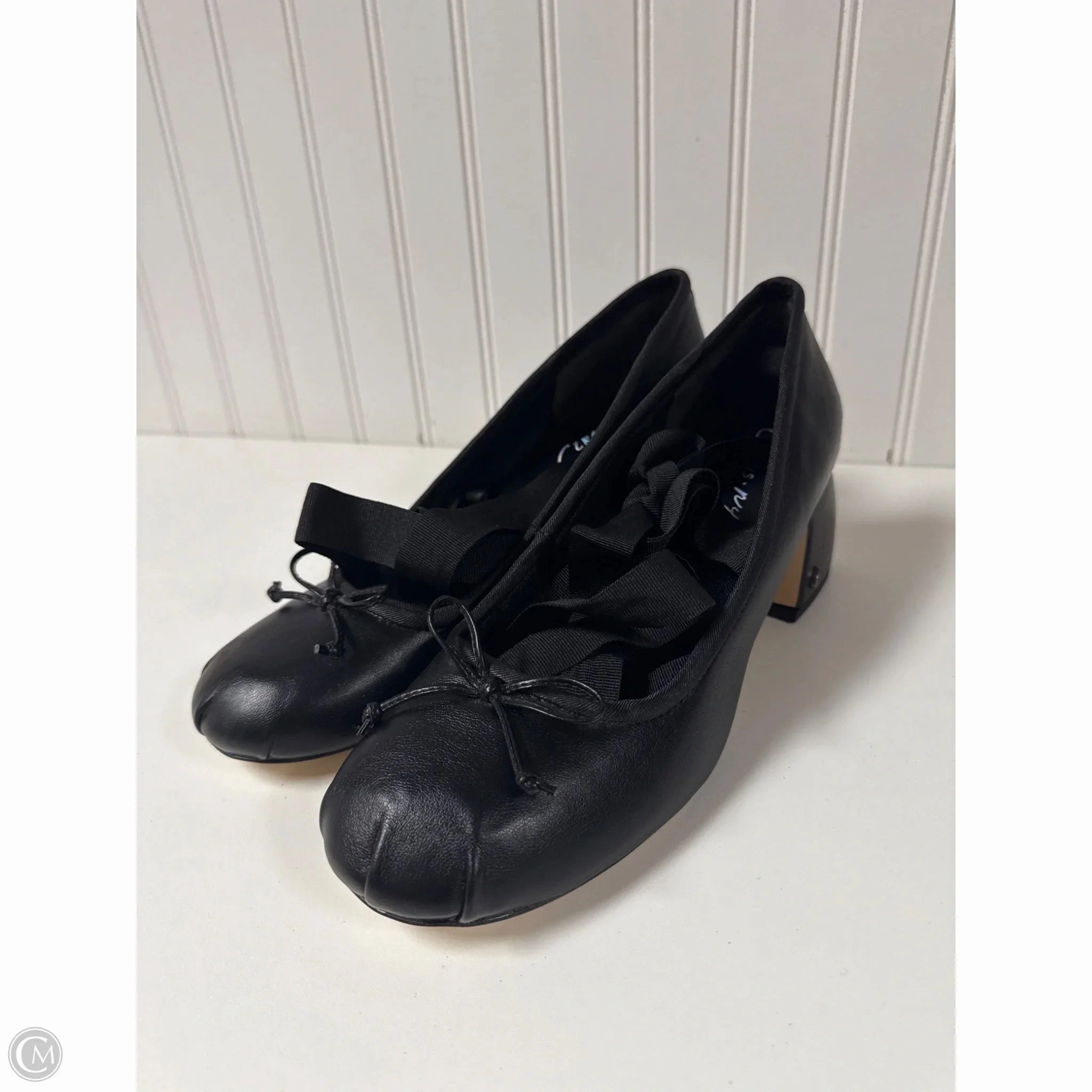 Suede Heels Shoes Heels Block By Circus By Sam Edelman In Black, Size: 9.5