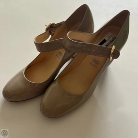 Shoes Heels Block By Liz Claiborne In Tan, Size: 9.5 Premium Pumps Pivot Point