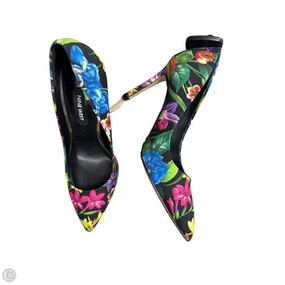 Shoes Heels Stiletto By Nine West Apparel In Black & Pink, Size: 5 Wide fit